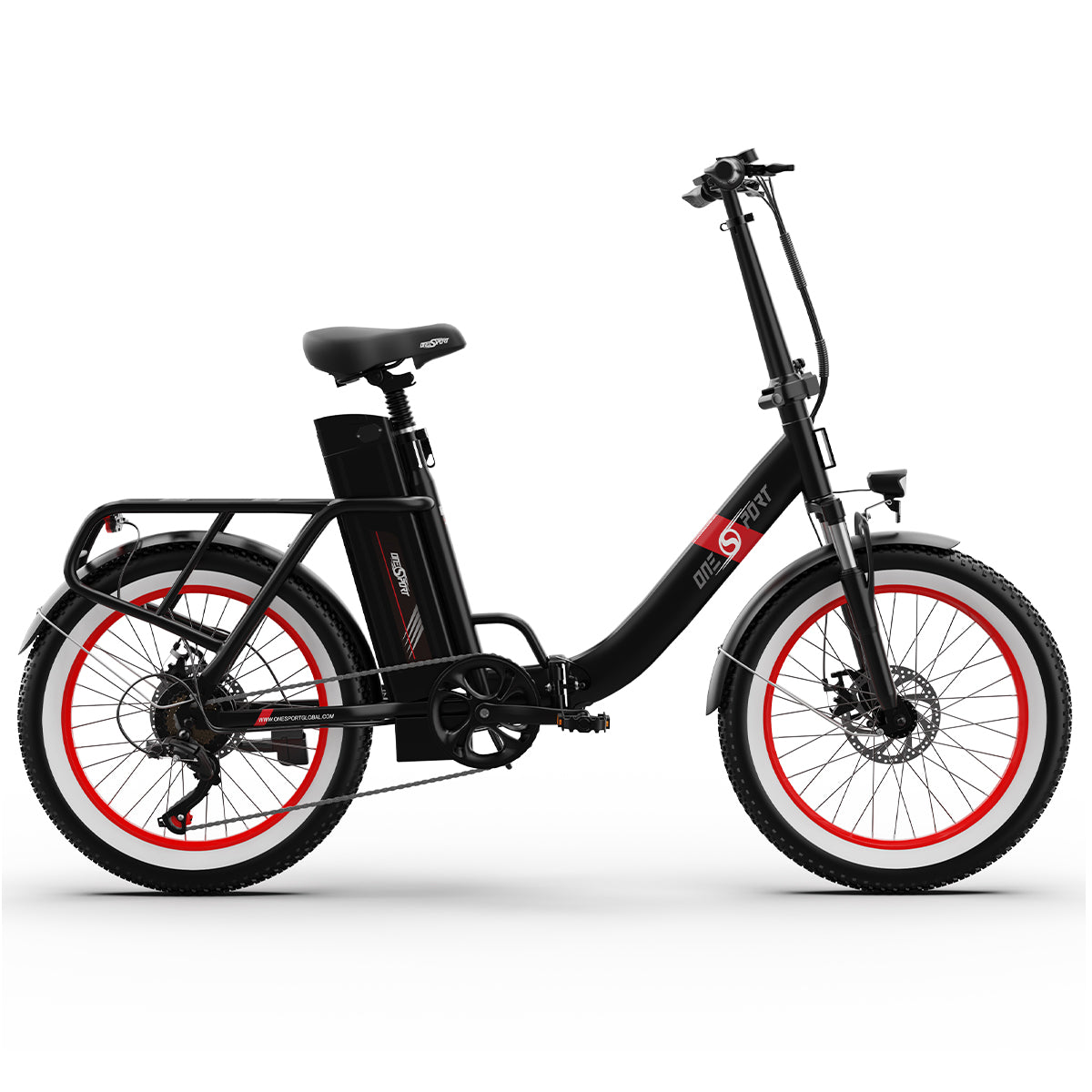 OneSport OT16-2 E-Bike Schwarz