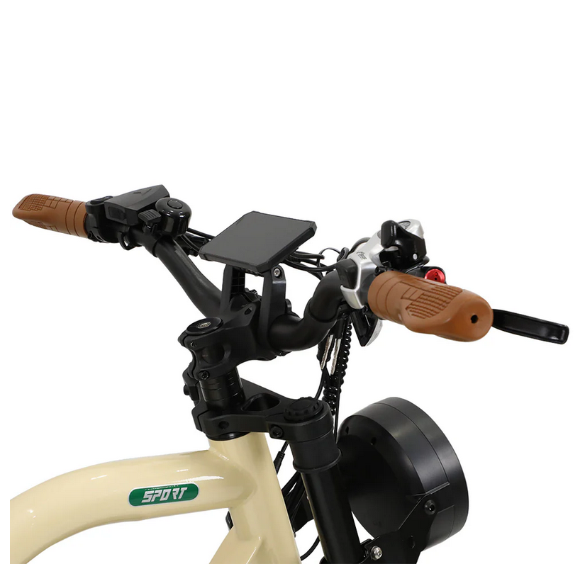 OneSport W66 E-Bike im Moto-Stil